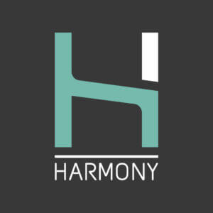Logo de Harmony, spécialiste de la fabrication de mobilier de bureau